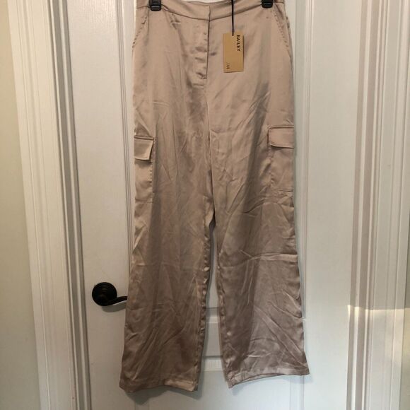 Bailey/44 Womens Pants Size 6 Brown Cargo Mid Rise Pockets NWT - Picture 3 of 6